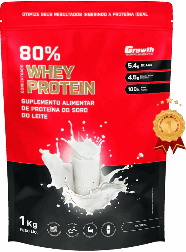 (TOP) WHEY PROTEIN 80% CONCENTRADO (1KG)