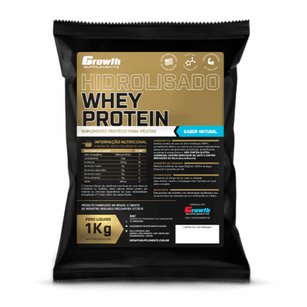 WHEY PROTEIN HIDROLISADO 1KG